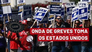 Onda de greves nos EUA é impulsionada pelos anseios das novas gerações e pela memória das antigas