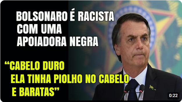 Bolsonaro será julgado hoje por racismo no Tribunal Regional Federal (TRF-4)
