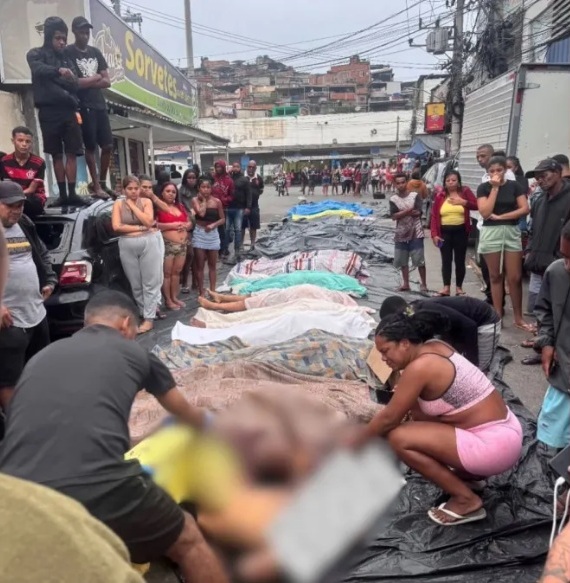 Contra chacina genocida no Rio e no Brasil, solidariedade ao povo negro e favelado