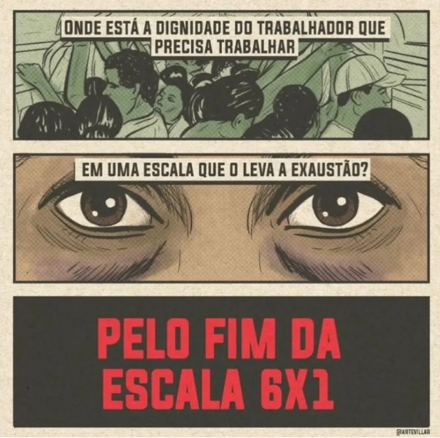 Escala 6×1, herança de um país escravista