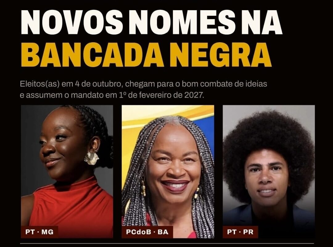 O novo desenho da bancada negra na Câmara Federal